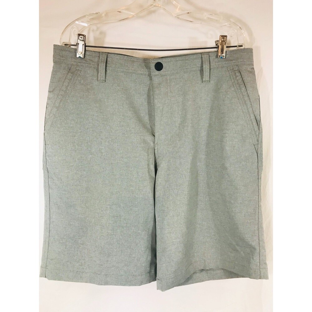 G.H. Bass & Co. Performance Golf Shorts Men's Waist Size 34 Gray Pockets